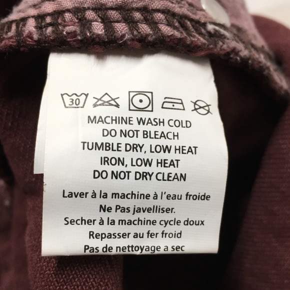 Alice & You Burgundy Destroyed High Rise Jeans 22 - Picture 9 of 11